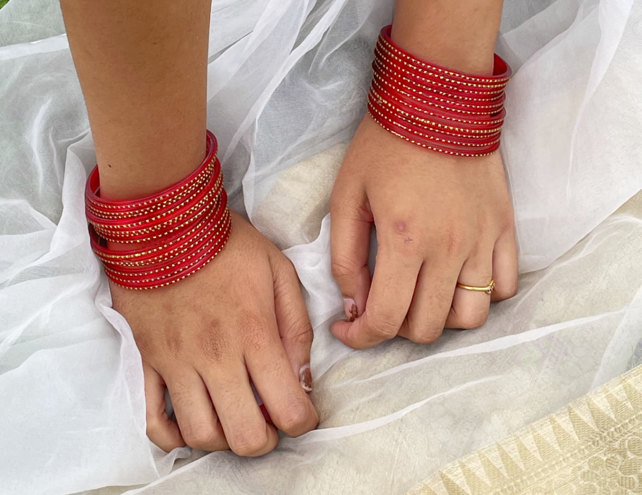 Cherry Coke Bangles